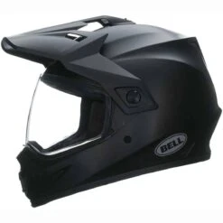 Bell MX-9 Adventure Mips Stryker Flo Helmet - Black White -Motorcycle Clothing Store bell mx 9 adventure mips stryker flo helmet black white getgearedshop 2