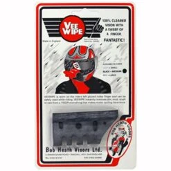 Bob Heath Vee Gloves Visor Wiper 7 Bob Heath Vee Gloves Visor Wiper -Motorcycle Clothing Store bob heath finger glove rain visor wiper black getgearedshop