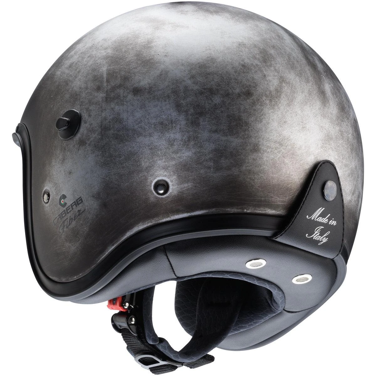 Caberg Freeride Iron Helmet - Black White 5 Caberg Freeride Iron Helmet - Black White - Image 3