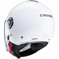 Caberg Riviera V4 Helmet - White -Motorcycle Clothing Store caberg riviera v4 helmet white getgearedshop 3