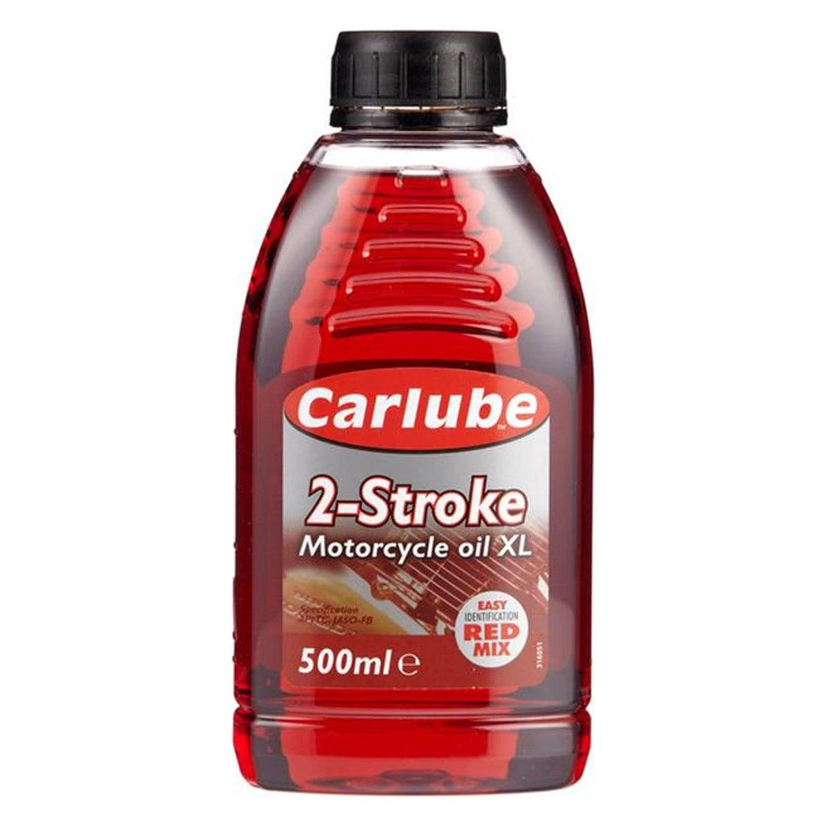 Carlube 2-Stroke Oil Premix Injector Red - 500ml Bottle 3 Carlube 2-Stroke Oil Premix Injector Red - 500ml Bottle