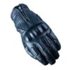 Five Kansas Leather Gloves WP - Black 2 Five Kansas Leather Gloves WP - Black -Motorcycle Clothing Store five kansas leather gloves wp black getgearedshop 1