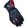 Five RFX Sports Gloves - Black Red - SALE -Motorcycle Clothing Store five rfx sports gloves black red getgearedshop 1