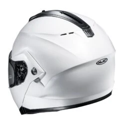 HJC C91 Flip Front Helmet - White -Motorcycle Clothing Store hjc c91 flip front helmet white getgearedshop 4