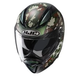 Motorcycle Clothing Store -Motorcycle Clothing Store hjc f70 helmet katra green camo getgearedshop 2