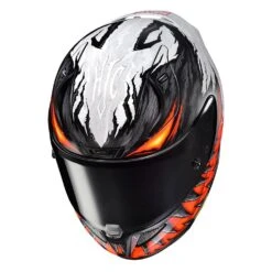 HJC RPHA 11 Marvel Anti Venom Helmet - Red -Motorcycle Clothing Store hjc rpha 11 marvel anti venom helmet red getgearedshop 3