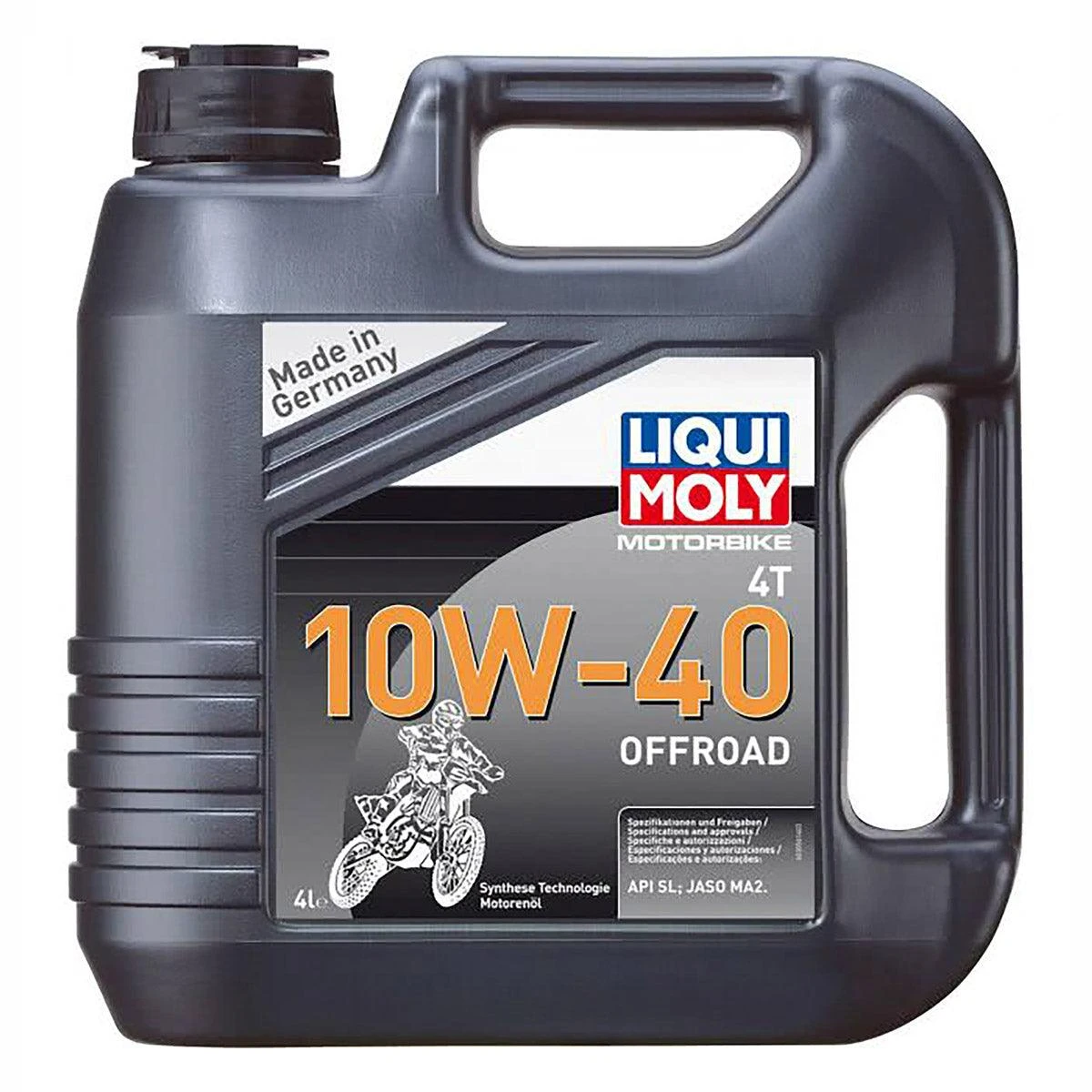Liqui Moly 10W40 Oil 4 Stroke Mineral Basic Offroad - Clear 3 Liqui Moly 10W40 Oil 4 Stroke Mineral Basic Offroad - Clear