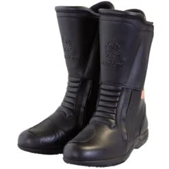 Merlin Thor D3O Boots WP - Black - SALE -Motorcycle Clothing Store merlin thor d3o boots wp black getgearedshop 3