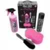 Muc-Off Bike Care Essentials Kit - Black/Pink -Motorcycle Clothing Store muc off bike care essentials kit blackpink getgearedshop