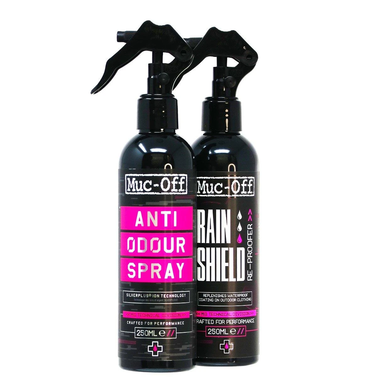 Muc-Off Motorcycle Textile Maintenance Kit - Re-proofer & Anti-Odour - Clear 3 Muc-Off Motorcycle Textile Maintenance Kit - Re-proofer & Anti-Odour - Clear
