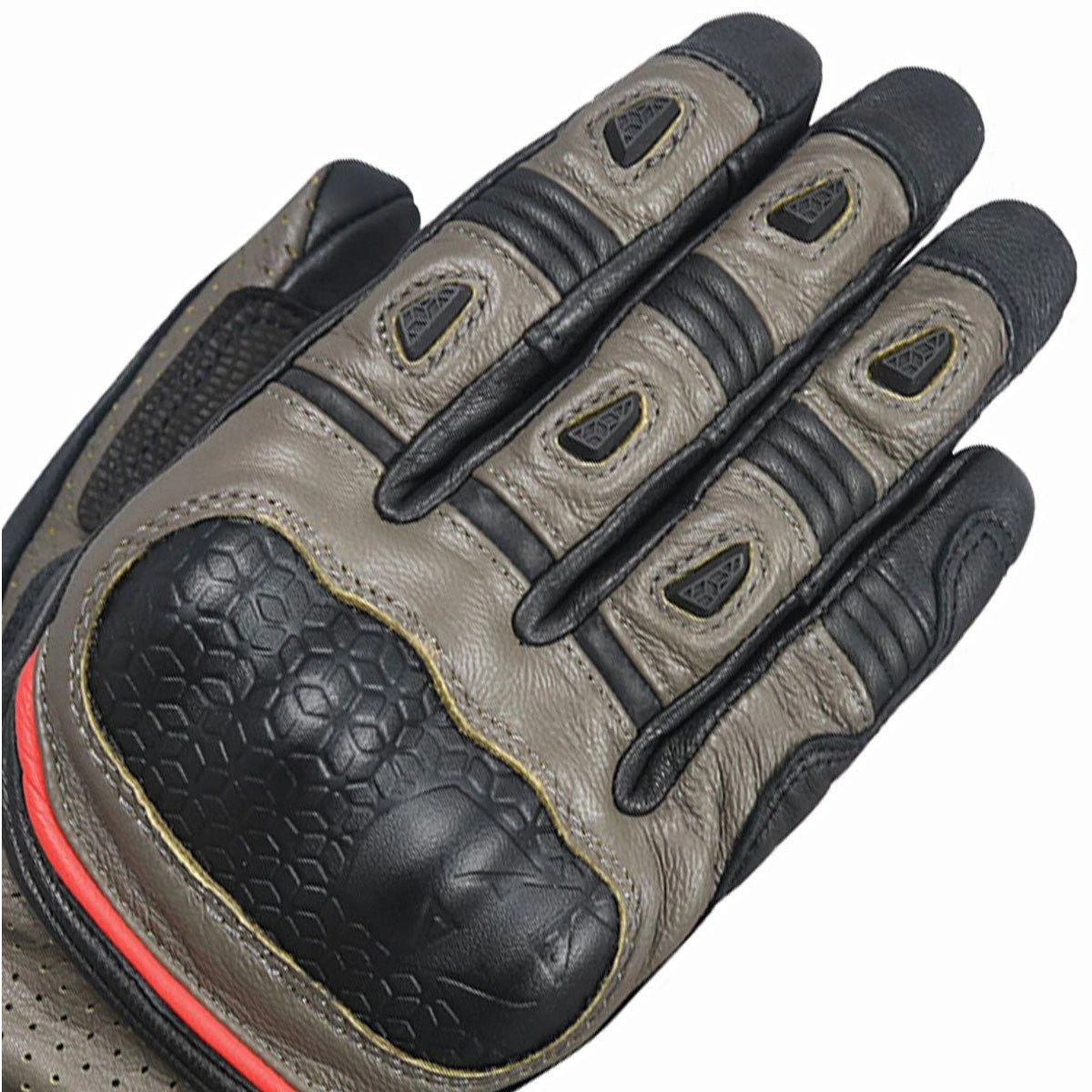 Oxford Hawker Gloves - Brown Black - SALE 5 Oxford Hawker Gloves - Brown Black - SALE - Image 3