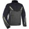 Oxford Hinterland Advanced Jacket WP - Black Grey Fluo -Motorcycle Clothing Store oxford hinterland advanced jacket wp black grey fluo getgearedshop 1