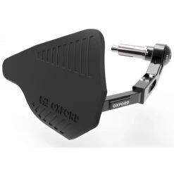 Oxford Premium Hand Guard With Aluminium Lever Guards Pair - Black