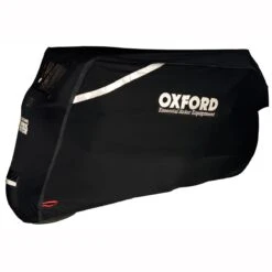 Oxford Protex Stretch Outdoor Motorcycle Cover - Black