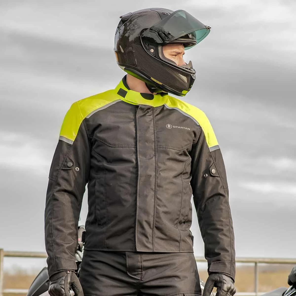 Oxford Spartan Short Jacket WP - Black Fluo 8 Oxford Spartan Short Jacket WP - Black Fluo - Image 6