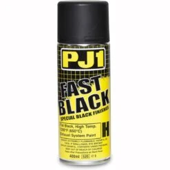 PJ1 16-HIT Fast Black Hi-Temp Exhaust Paint - 400ml