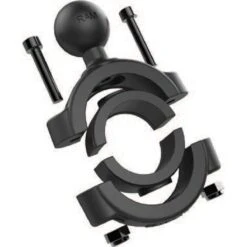 Ram Mounts Handlebar Rail Base 1.125-1.5in - Black