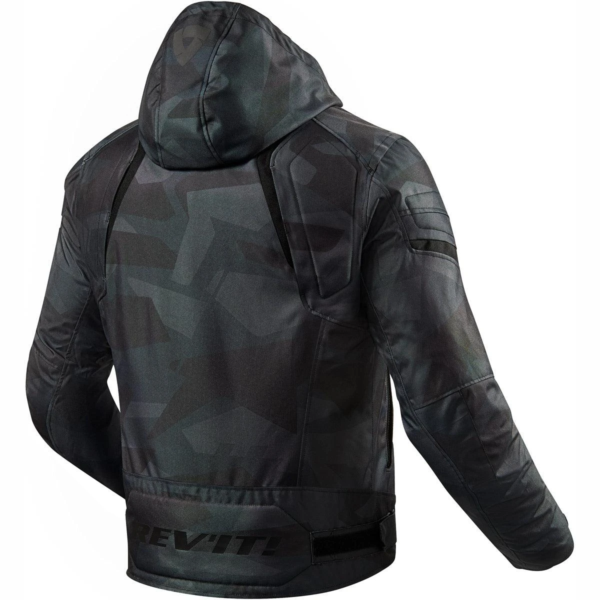 Rev It! Flare 2 H2O Jacket WP - Camo Black Grey 4 Rev It! Flare 2 H2O Jacket WP - Camo Black Grey - Image 2