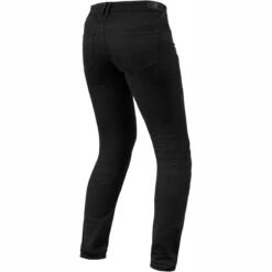 Rev It! Maple Jeans SK 32in Leg - Black - SALE -Motorcycle Clothing Store rev it maple jeans sk 32in leg black getgearedshop 3