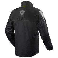 Rev It! Nitric 3 H2O Rain Jacket WP - Black 5 Rev It! Nitric 3 H2O Rain Jacket WP - Black -Motorcycle Clothing Store rev it nitric 3 h2o rain jacket wp black getgearedshop 2