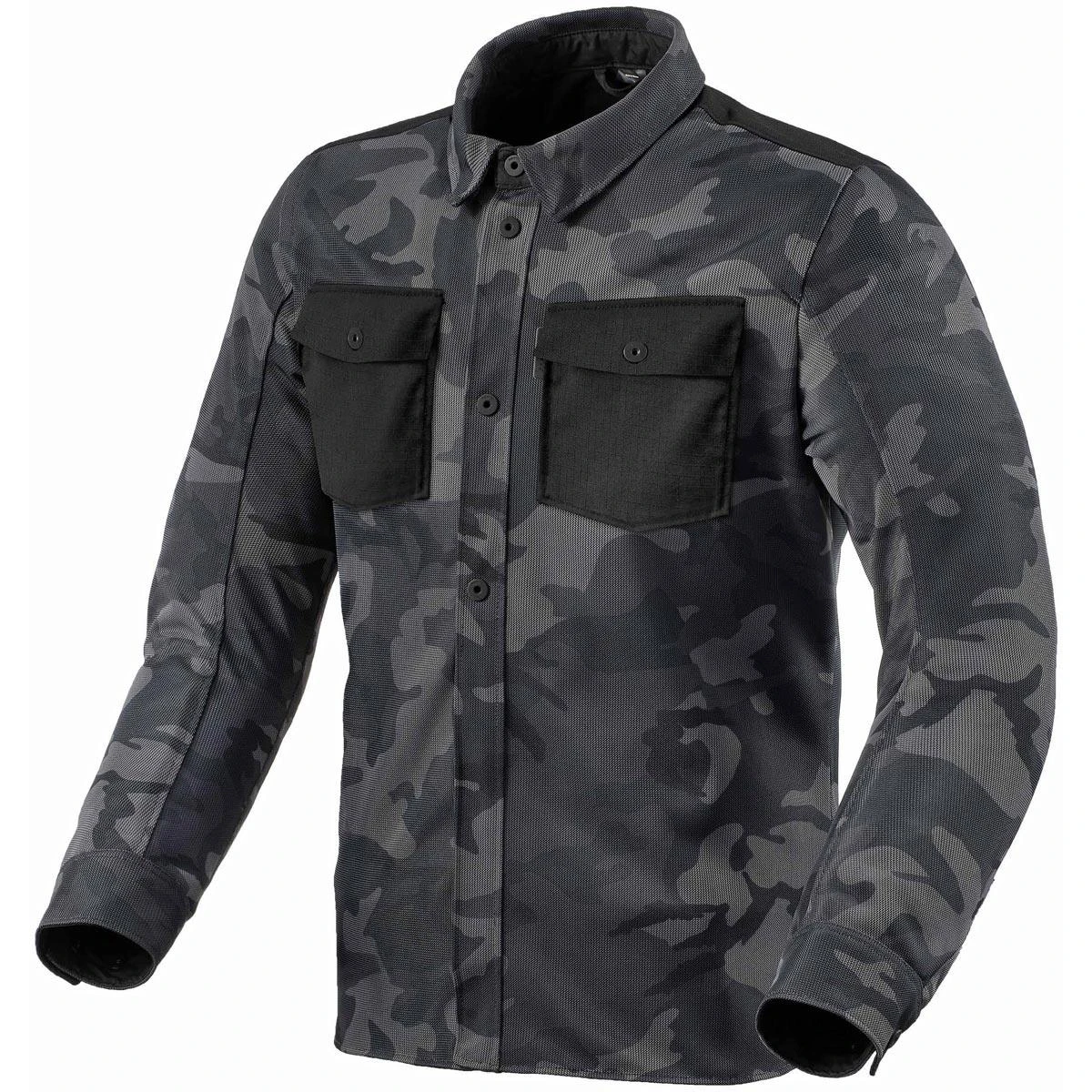 Rev It! Tracer 2 Overshirt Air - Camo Dark Grey 3 Rev It! Tracer 2 Overshirt Air - Camo Dark Grey