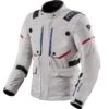 Rev It! Vertical Jacket GTX - Silver 1 Rev It! Vertical Jacket GTX - Silver -Motorcycle Clothing Store rev it vertical jacket gtx silver getgearedshop 1
