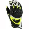 Richa Stealth Gloves - Black White Yellow