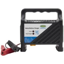 Ring 12v 4a Essentials Battery Charger - Black
