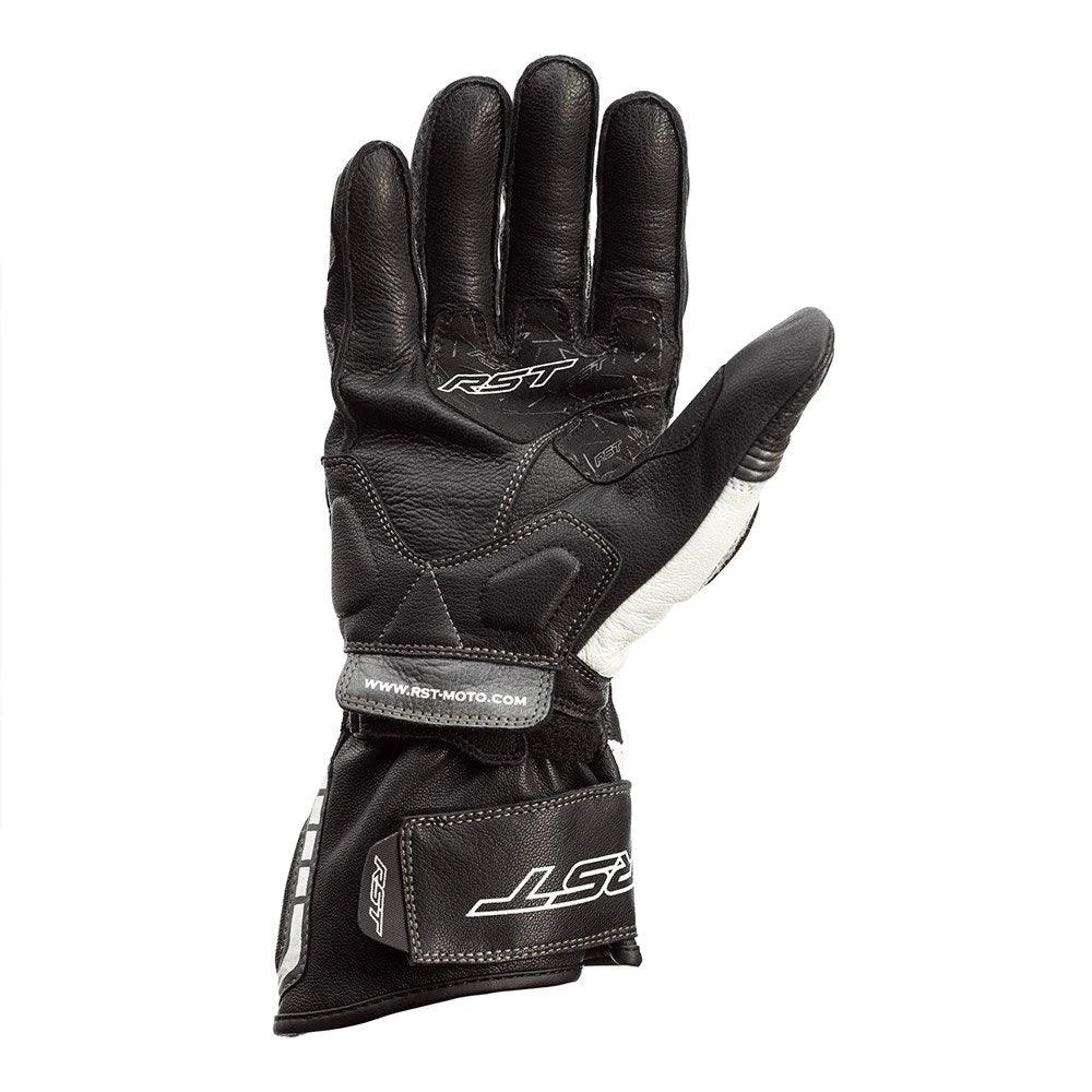 RST Axis Gloves CE - Black Grey White 3 RST Axis Gloves CE - Black Grey White - Image 2