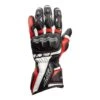 RST Axis Gloves CE - Black Red White -Motorcycle Clothing Store rst axis gloves ce black red white getgearedshop 1