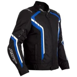 RST Axis Textile Jacket CE WP - Black Blue White