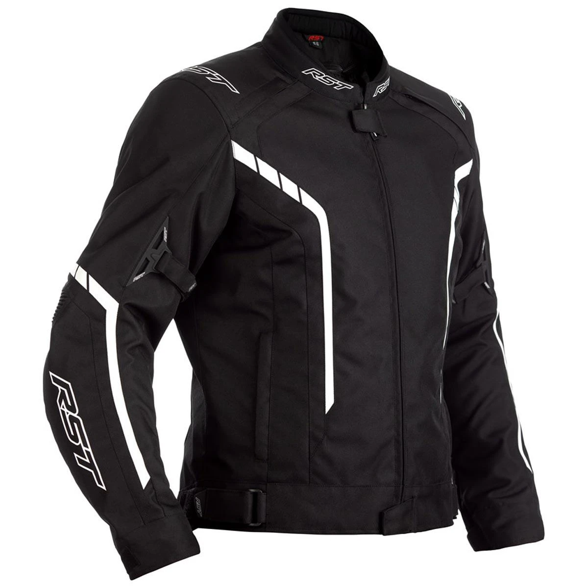 RST Axis Textile Jacket CE WP - Black White 3 RST Axis Textile Jacket CE WP - Black White