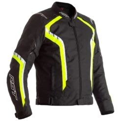 RST Axis Textile Jacket CE WP - Black Yellow White