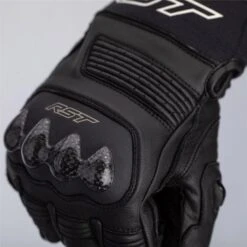 RST Freestyle 2 Gloves CE - Black -Motorcycle Clothing Store rst freestyle 2 gloves ce black getgearedshop 3