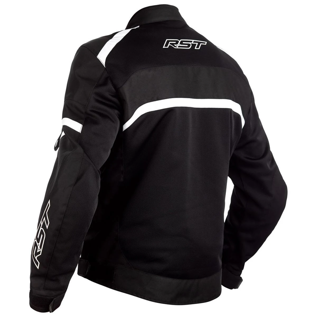 RST Pilot Textile Jacket CE Air - Black White 4 RST Pilot Textile Jacket CE Air - Black White - Image 2