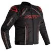 RST S-1 Textile Jacket CE WP - Black Grey Red 1 RST S-1 Textile Jacket CE WP - Black Grey Red -Motorcycle Clothing Store rst s 1 textile jacket ce wp black grey red getgearedshop 1