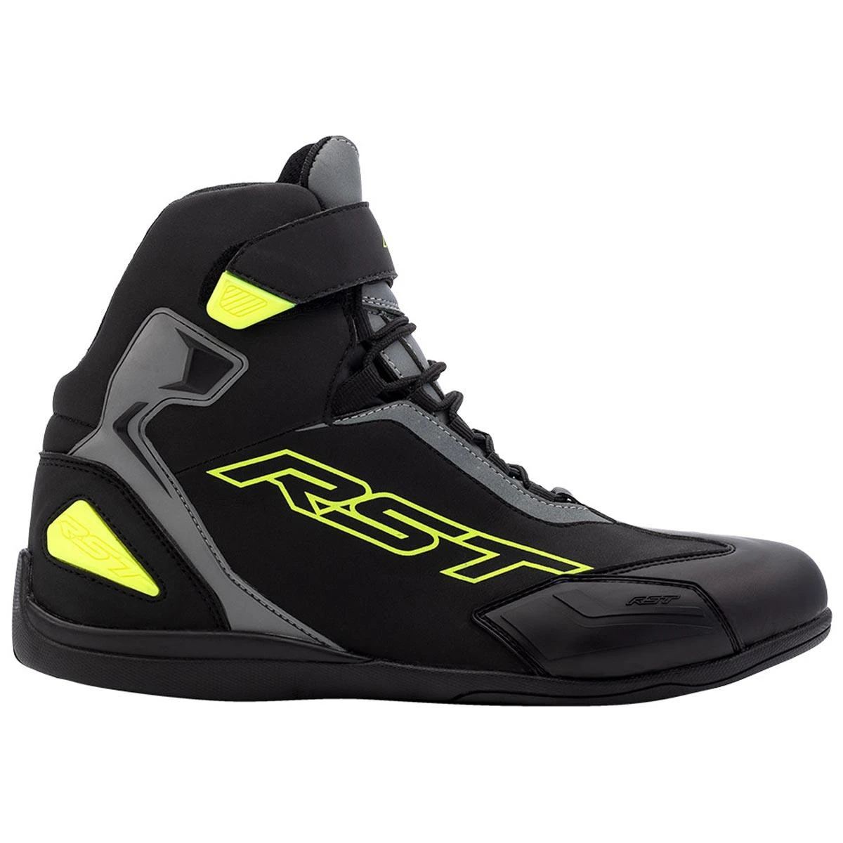 RST Sabre Moto Shoes CE - Black Grey Yellow 3 RST Sabre Moto Shoes CE - Black Grey Yellow