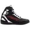 RST Sabre Moto Shoes CE - Black White Red -Motorcycle Clothing Store rst sabre moto shoes ce black white red getgearedshop