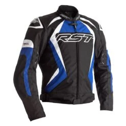 RST Tractech Evo 4 Textile Jacket CE WP - Black Blue