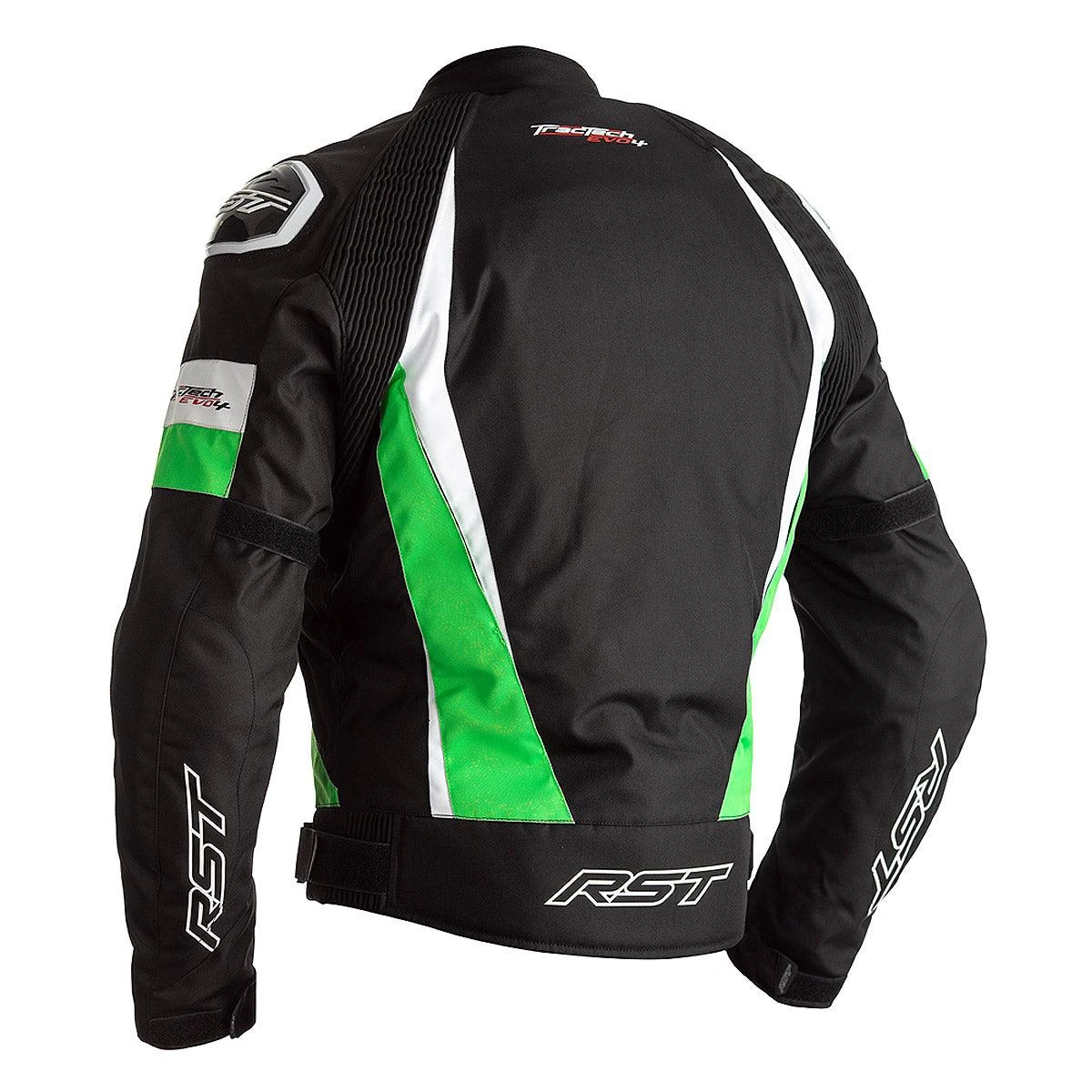 RST Tractech Evo 4 Textile Jacket CE WP - Black Green 4 RST Tractech Evo 4 Textile Jacket CE WP - Black Green - Image 2