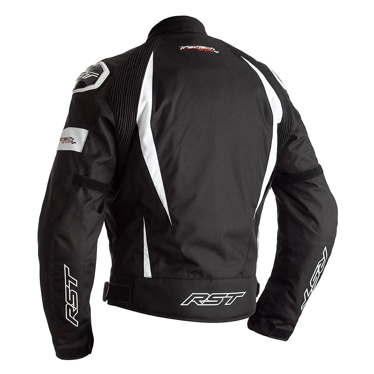 RST Tractech Evo 4 Textile Jacket CE WP - Black White 4 RST Tractech Evo 4 Textile Jacket CE WP - Black White - Image 2