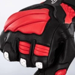 RST Turbine Gloves CE - Black Red White 7 RST Turbine Gloves CE - Black Red White -Motorcycle Clothing Store rst turbine gloves ce black red white getgearedshop 3
