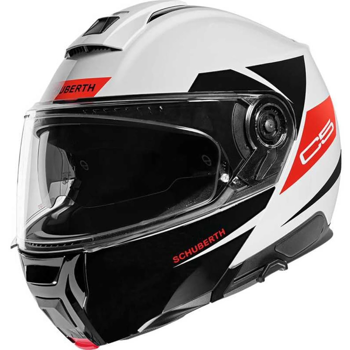 Schuberth C5 Flip Helmet Eclipse - Red 3 Schuberth C5 Flip Helmet Eclipse - Red