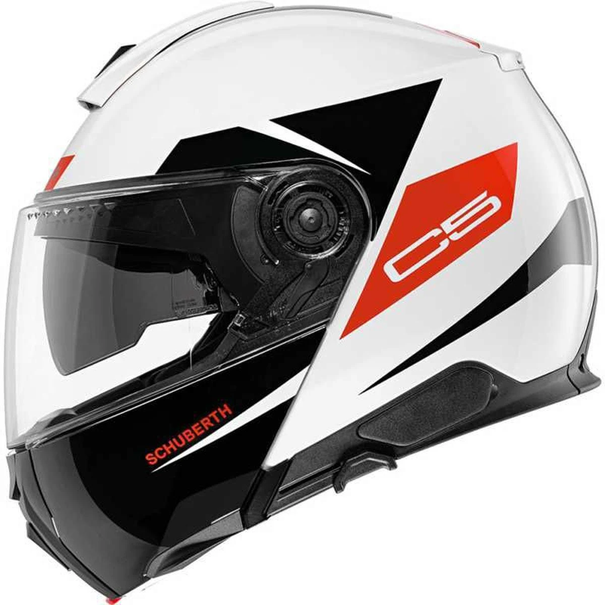Schuberth C5 Flip Helmet Eclipse - Red 4 Schuberth C5 Flip Helmet Eclipse - Red - Image 2