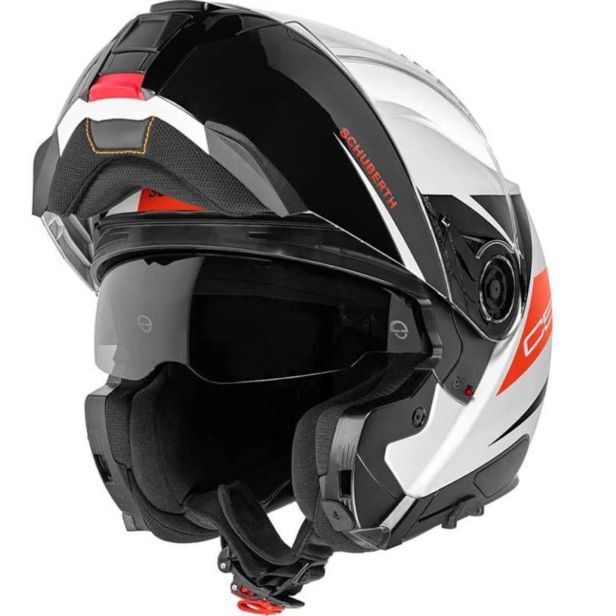 Schuberth C5 Flip Helmet Eclipse - Red 5 Schuberth C5 Flip Helmet Eclipse - Red - Image 3