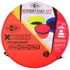Sea To Summit X-Set 3 (X-Mug X-Bowl + X-Plate) - Blue Green Orange