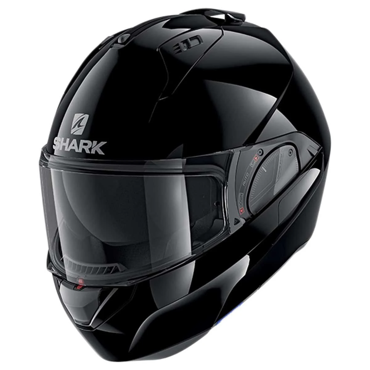 Shark Evo-ES Flip Helmet BLK - Black 3 Shark Evo-ES Flip Helmet BLK - Black