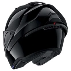 Shark Evo-ES Flip Helmet BLK - Black 9 Shark Evo-ES Flip Helmet BLK - Black -Motorcycle Clothing Store shark evo es flip helmet blk black getgearedshop 4