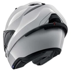 Shark Evo-ES Flip Helmet WHU - White -Motorcycle Clothing Store shark evo es flip helmet whu white getgearedshop 4