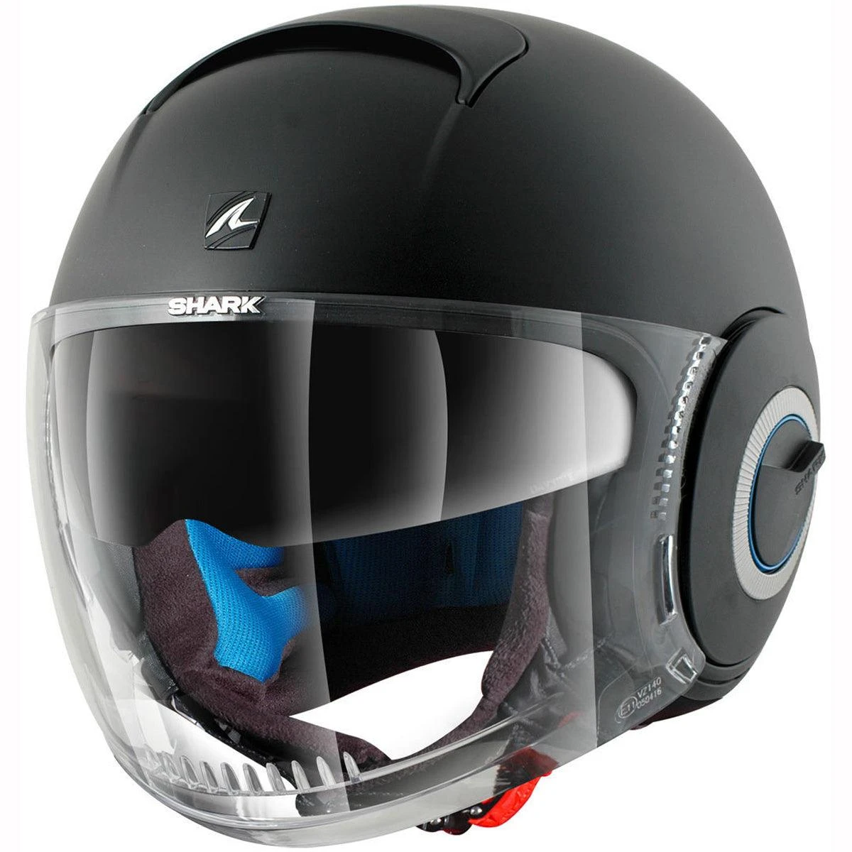 Shark Nano Helmet Blank MAT KMA - Matt Black 3 Shark Nano Helmet Blank MAT KMA - Matt Black